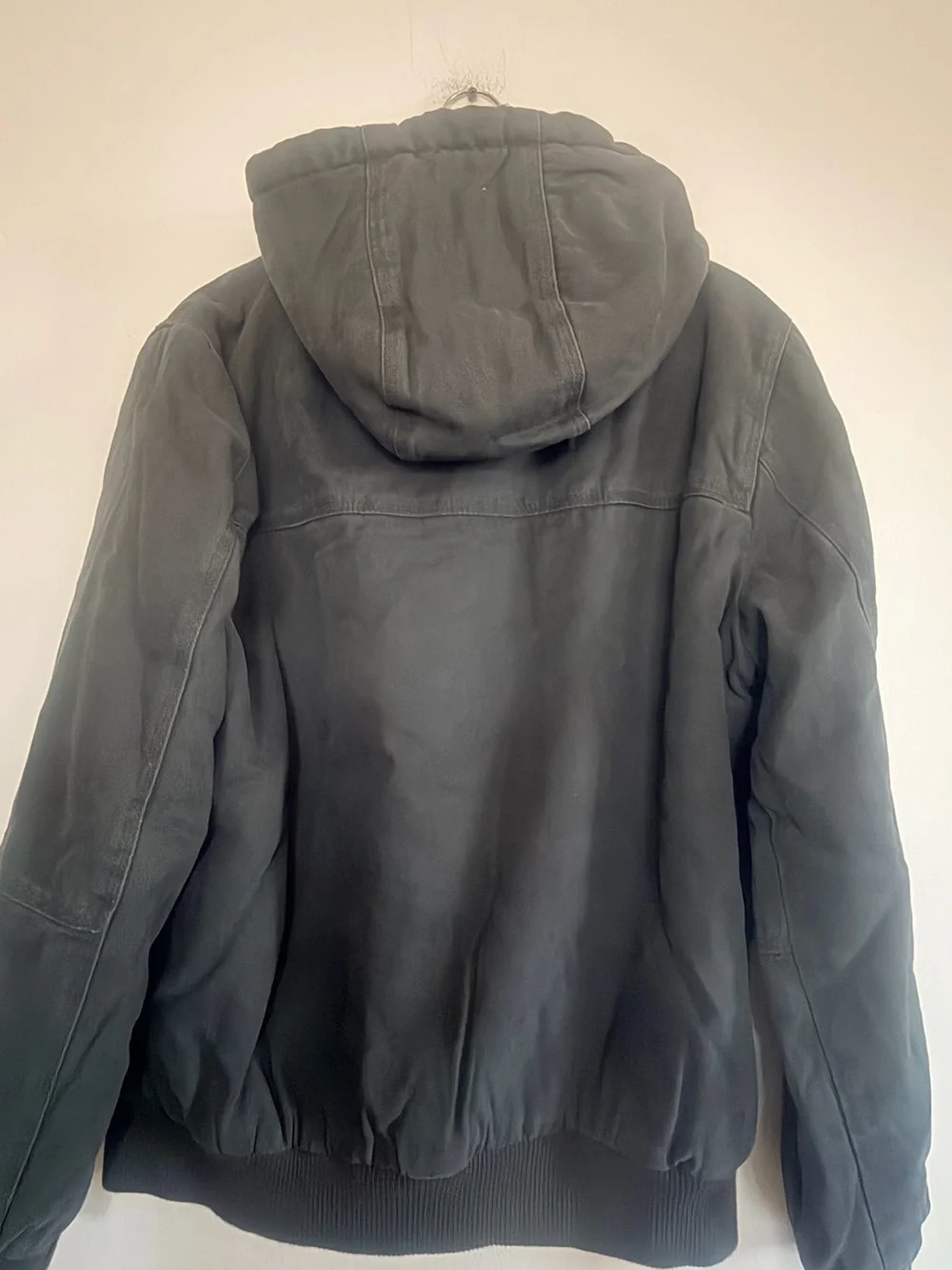 G.H. Bass & Co. Gray Hooded Puffer Jacket